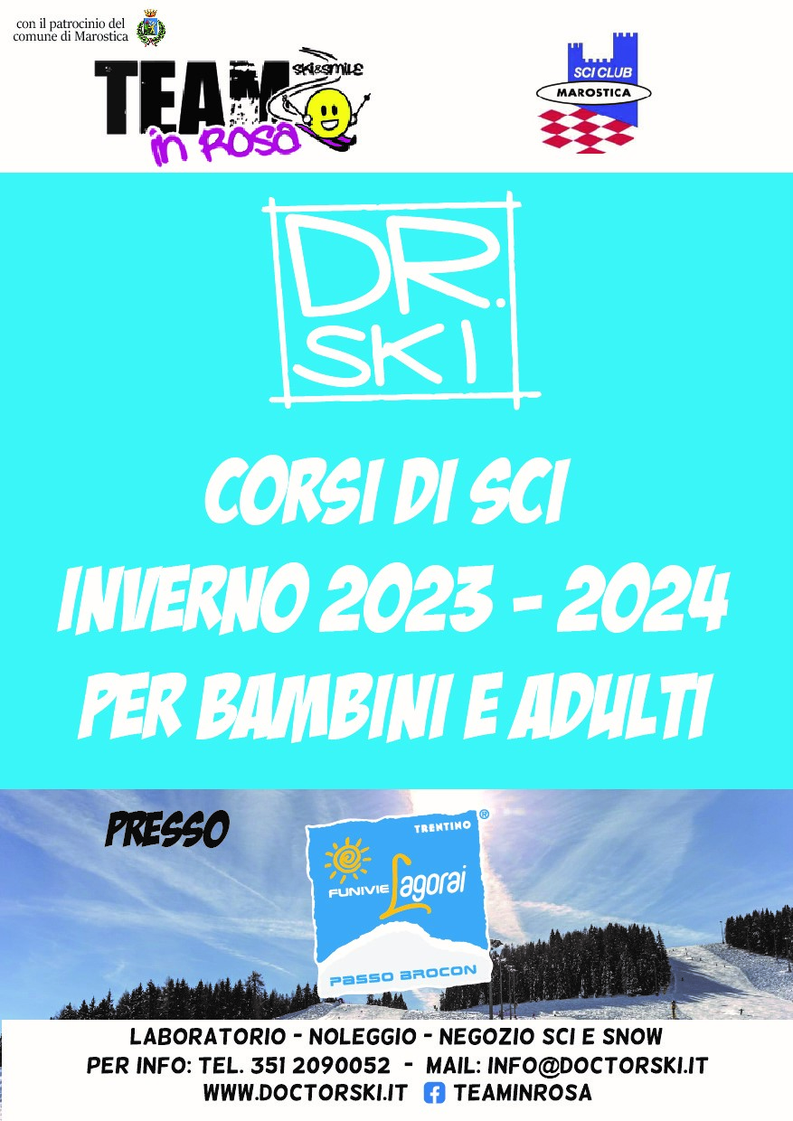 Corsi di Sci 2023 / 2024 – DR Ski